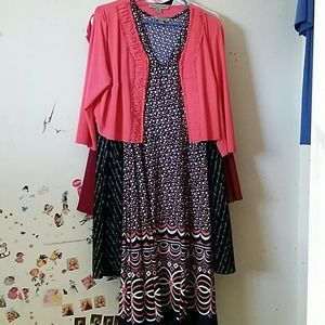 Girls dress (2 piece set)